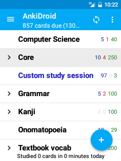 AnkiDroid Review: Small Flashcards, Sustainable Study